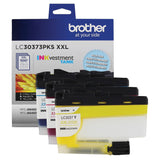 Brother Genuine LC30373PKS, 3-Pack Super High-Yield Color INKvestment Tank Ink Cartridges, Includes 1 Cartridge Each of Cyan, Magenta and Yellow Ink, Page Yield Up to 1,500 Pages/Cartridge, LC3037 Brother