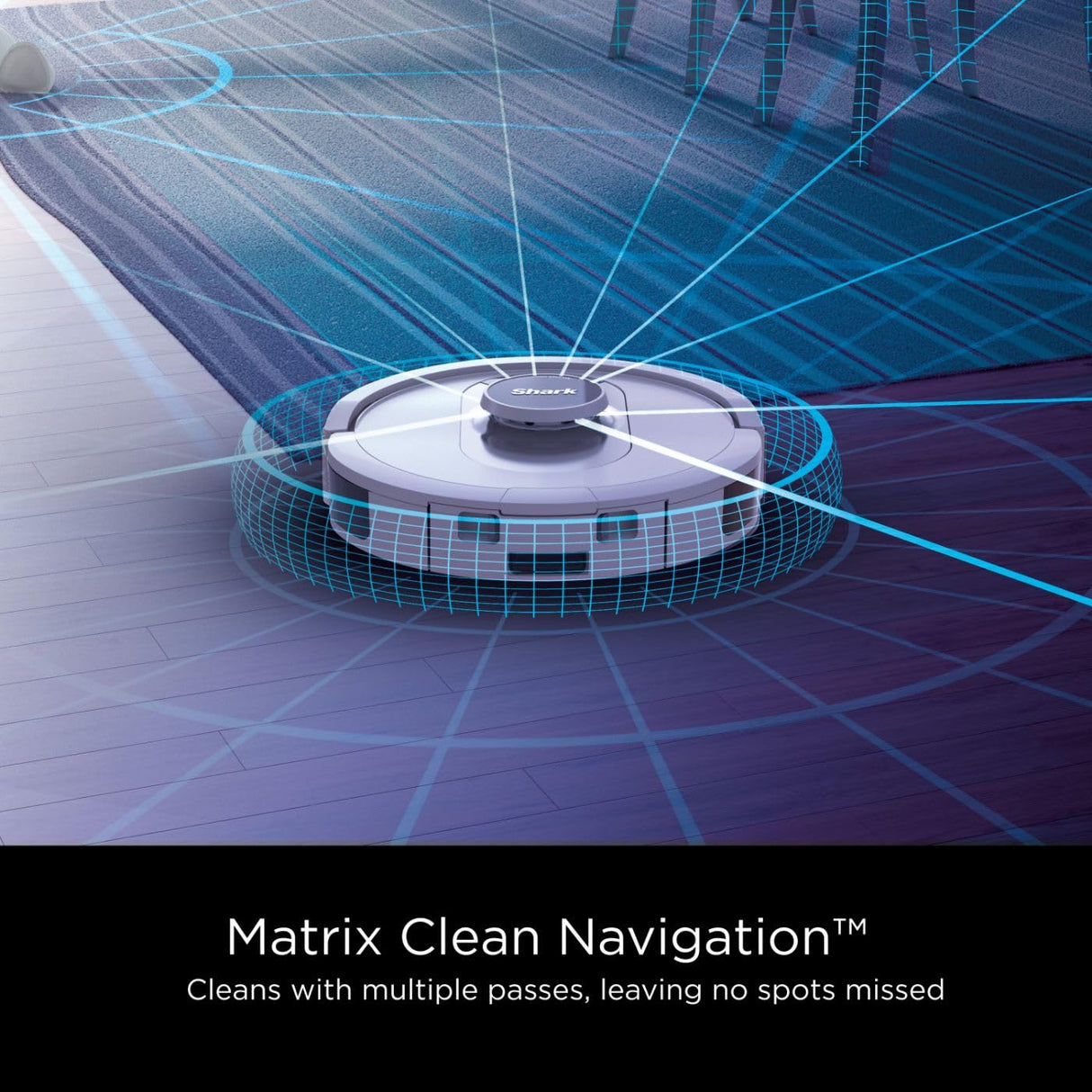 Shark AI Ultra Voice Control Robot Vacuum with Matrix Clean Navigation, Home Mapping, 60-Day Capacity, XL Self-Empty Base for Homes with Pets, Carpet & Hard Floors Shark