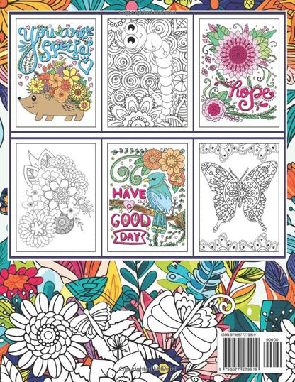 Mindfulness Coloring Book for Kids: A Collection of Calming Coloring Pages for Kids, Promoting Mindful Imagination, Stress Reduction, and Inspiring with Positive Messages