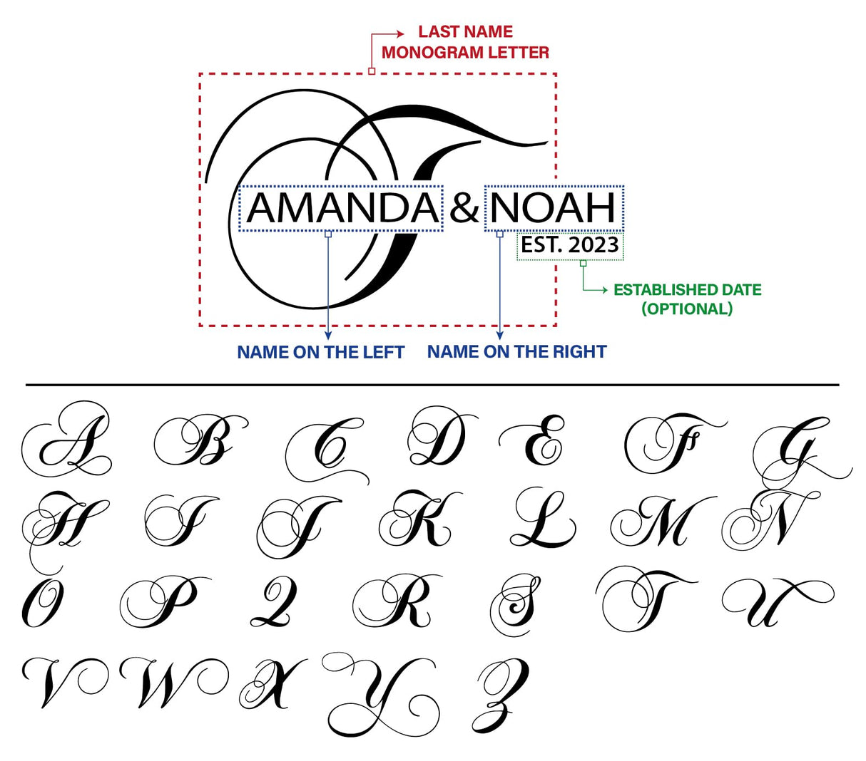 Personalized Cutting Board for Kitchen, Couple, Men, Women, Parent Gift, Custom Names Wood Chopping Board or Sign, Walnuts, Beautiful Wedding, Bridal Shower, House Warming, Engagement, Registry Gifts 7th Hill