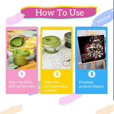 EPLUUM Waterfall Paint by Numbers Kit for Adults Canvas Moon Adult Paint by Numbers for Adults Mountains Painting by Numbers for Adult Paint by Number for Gift Home Wall Decor (16x20 inch) Generic