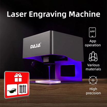 FONLAND DJ6 Entry Laser Engraver DJ6 Engraver for Wood Fabric Non-metal and Non-glass,Portable Desktop Laser Engraver Machine for DIY - WoodArtSupply