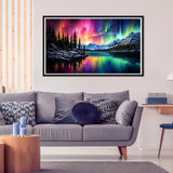 mrpwnle Northern Lights Diamond Art Painting Kits for Adults-5D Large Size Aurora Diamond Art Painting for Beginners, DIY Round Full Drill Aurora Landscape Gem Art Crafts Kits 27.6x15.8in mrpwnle