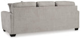 Signature Design by Ashley Avenal Park Casual Sofa with 5 Toss Pillows, Light Gray Signature Design by Ashley