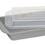 Farberware Nonstick Bakeware Baking Pan With Lid / Nonstick Cake Pan With Lid, Rectangle - 9 Inch x 13 Inch, Gray Farberware