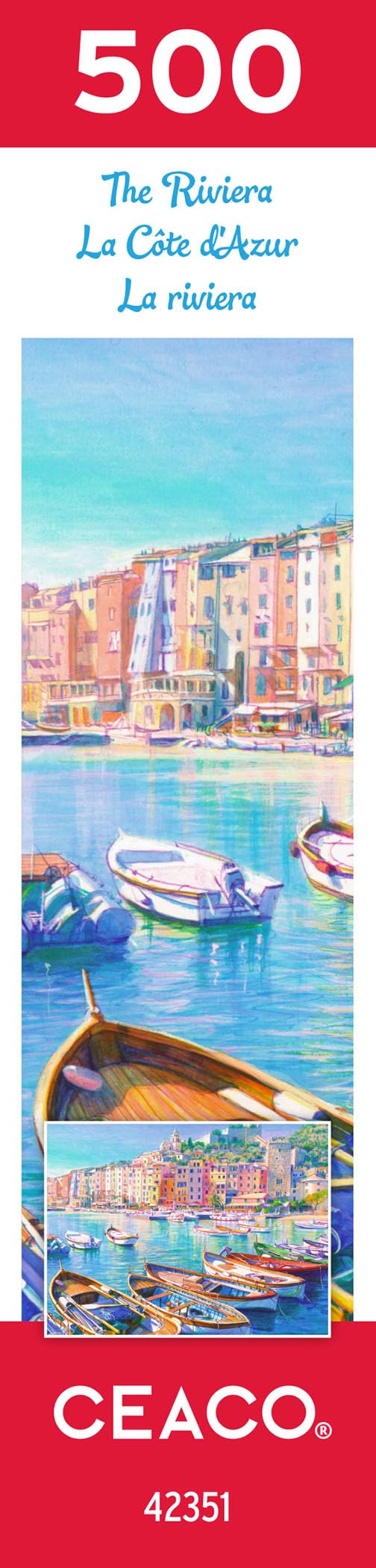 Ceaco - The Riviera - 500 Piece Jigsaw Puzzle