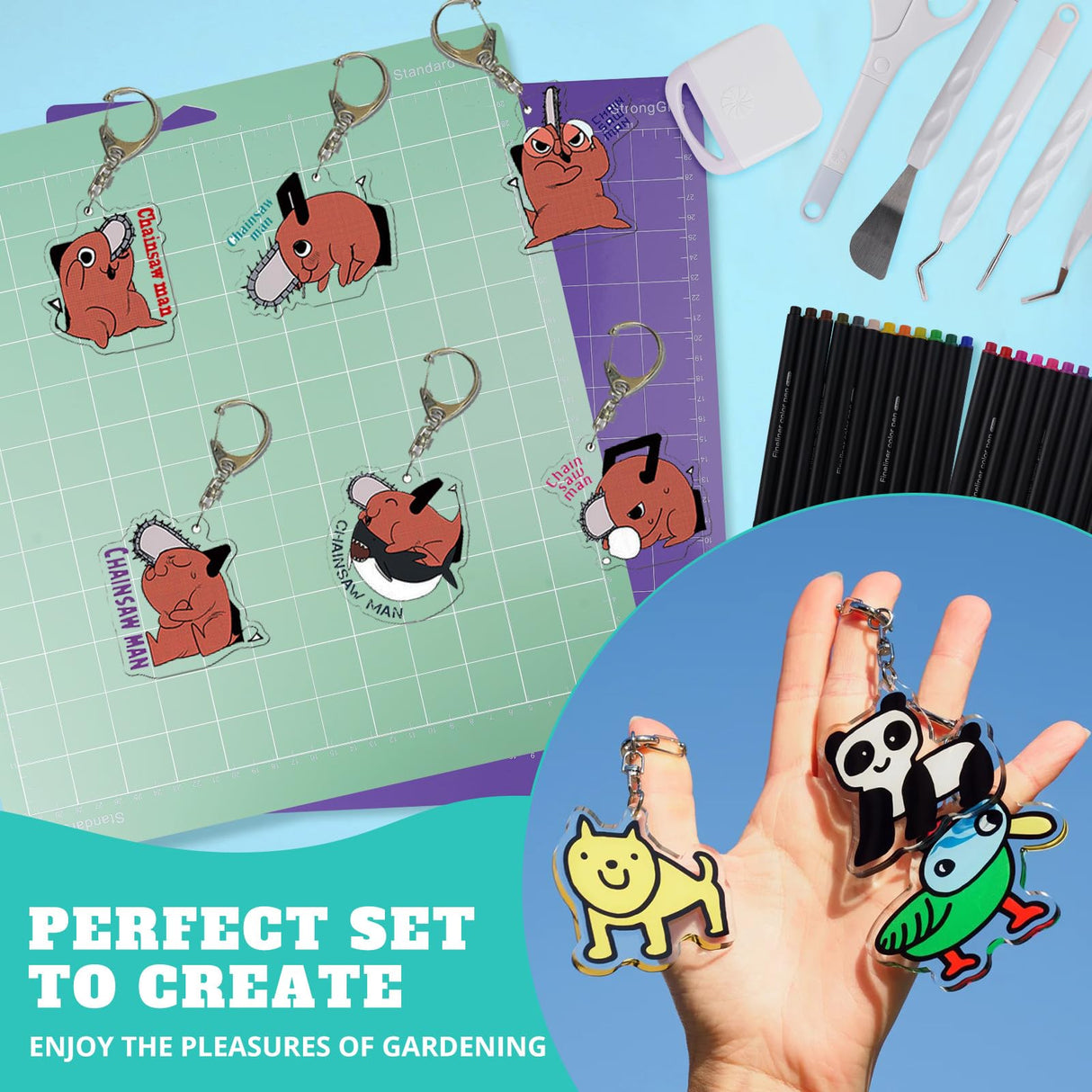 The Ultimate Accessories and Supplies Bundle for Cricut Makers and All Explore Air - The Perfect Bundle/Tool Kit for Beginners, Pros and Skilled Crafters - Instantly Create Amazing Crafting Projects Dimflue