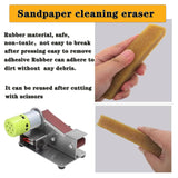 MIZHAO Electric Knife Sharpener Multifunctional - 7 Adjustable Speed Knife Making Belt Grinder Knife Sharpening System - For Hunting, Serrated & Kitchen Knives, Wood, Plastic, Crafts, Silver MIZHAO