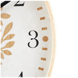 Deco 79 Wooden Tree Decorative Wall Clock Wall Clock for Home with Cream Backing, Wall Clock for Room 24" x 2" x 24", Brown Deco 79