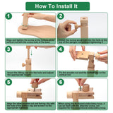 Rotated Adjustable Embroidery Frame Stand, Pletpet Embroidery Hoop Stand Desk Clamp with 2Pcs Embroidery Hoop 7.9 in+6.5 in - for Arts Crafts Sewing Needlework Embroidery Supplies Pletpet