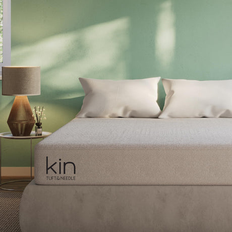 Tuft & Needle Kin Medium Plush 10" King Hybrid Mattress, Cooling, Pressure Relief, and Individually-Wrapped Coils, 100 Night Trial, Fiberglass-Free, CertiPUR-US, 10-Year Limited Warranty Tuft & Needle