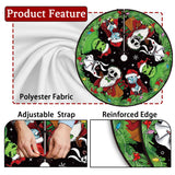 Christmas Tree Skirt 48 Inch Tree Collar Holiday New Year Winter Xmas Tree Decor Christmas Decorations for Home Party Yarcooly