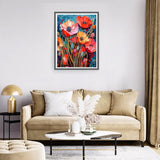 AIBOERL Diamond Painting Kits, 5D DIY Tulips Full Drill Diamond Art Painting Kits for Adults, Diamond Painting Gem Art Craft for Home Wall Decor (11.8 * 15.8 inch) AIBOERL