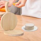 JISADER Wooden Tortilla Press Maker Kitchen Gadgets Pastry Press Pressing Tool Mexican Tortillera Presser for Tortillas Pastry JISADER
