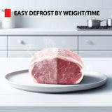 TOSHIBA ML4-EM22PAIT(SS) Countertop Microwave Oven with Sensor Cook, 6 Auto Menus, Origin Inverter, Child Lock, 2.2 Cu Ft for Large Family, 16.5 Inch Removable Turntable, 1200W, Stainless Steel TOSHIBA