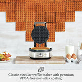 Breville BWM520XL Waffle Iron, 2.3, Silver Breville