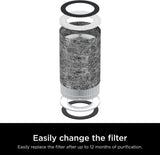 SHARK UA205 Nanoseal HEPA Air Purifier MAX with Clean Sense, Covers 1350 Sq Ft, XL Room, Captures 99.98% of Dust & Allergens, White (Renewed) Shark