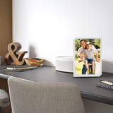 YGFRSTO Crystal Sublimation Blanks Sublimation Glass for Custom Picture Photo Frame, Award Plaque, Crystal Tabletop Decor, in-Loving Memory Sublimatin Printing Products (Rectangle) YGFRSTO