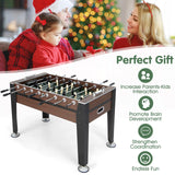Giantex 54” Foosball Table, Foosball Table Adult Size with 2 Balls, Wood Football Table, Arcade Soccer Table Game for Kids, Game Room, Home, Office, Party Giantex