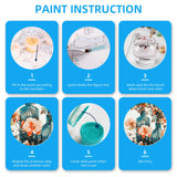 EFOTIML Paint by Numbers Kit for Adults Beginners & Kids Ages 8-12,1 Pack 16x20 inches Canva for Painting Kits for Adults in Colorful Box(Without Frame)- Vases and Flowers EFOTIML