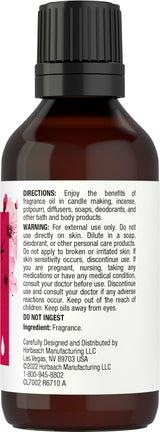 Horbäach Japanese Cherry Blossom Fragrance Oil | 1 fl oz (30ml) | Premium Grade | for Diffusers, Candle and Soap Making, Aroma Sprays, DIY Projects & More | Packaging May Vary Horbäach