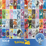 Buffalo Games - Foil Puzzle - Pokémon - Legendary - 500 Piece Jigsaw Puzzle Buffalo Games