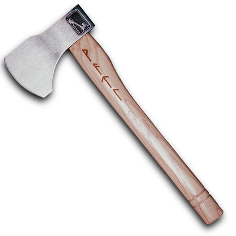 WATL Ragnar Throwing Axe: World Axe Throwing League Premium Competition Throwing Axe with Throwing Hatchet Nylon Sheath and Nordic Engraved Hickory Wooden Handle WATL