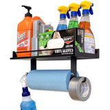 The Original Quick Clean Garage Paper Towel Holder, Wall Mount Shelf, One-Hand Tear, Garage Organization and Storage Rack Holds 50 lbs, StoreYourBoard StoreYourBoard