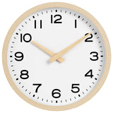 AKCISOT Wall Clock,Boho Kitchen 10 Inch Wall Clocks Battery Operated Non Ticking,Silent Modern Clock Decorative for Bedroom,Office,Bathroom,Living Room,Home (Wood Grain) AKCISOT