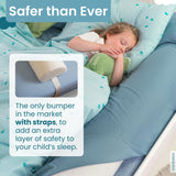 BANBALOO | Bed Bumper for Toddlers 53" | Bed Rails for Queen, King, Twin, Full-Size Bed | Toddler Bed Bumper | Bumpers for Bed | Bed Rail for Toddlers | Bed Barrier for Toddler | Foam Bumper BANBALOO