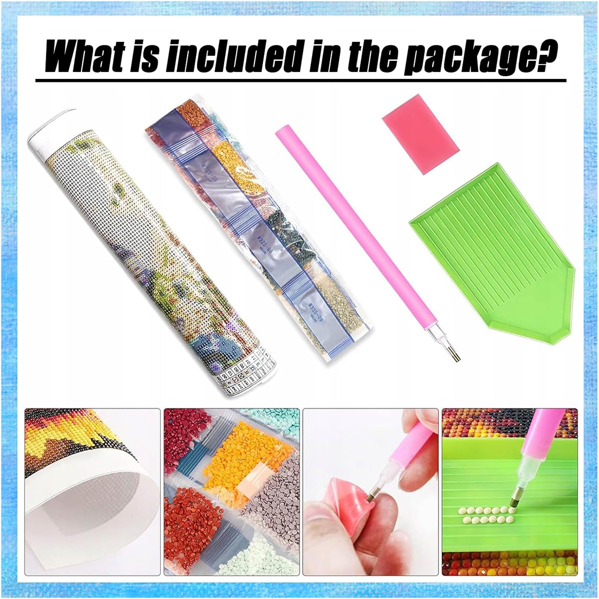 XIAOPAIZAI 5D Diamond Art Kits for Adults - Sun and Moon Diamond Painting Kits for Adults Beginner,DIY Fantasy Round Full Drill Paintings with Diamonds Gem Art for Home Wall Decor Gifts 11.8x15.7inch XIAOPAIZAI