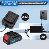 jovant 20V 4.0Ah Battery, 4.0A Lithium Battery for Power Tools, Rechargeable Li-ion Battery Compatible Chainsaw & Nail Gun (1Pack) (Charger Not Included) jovant