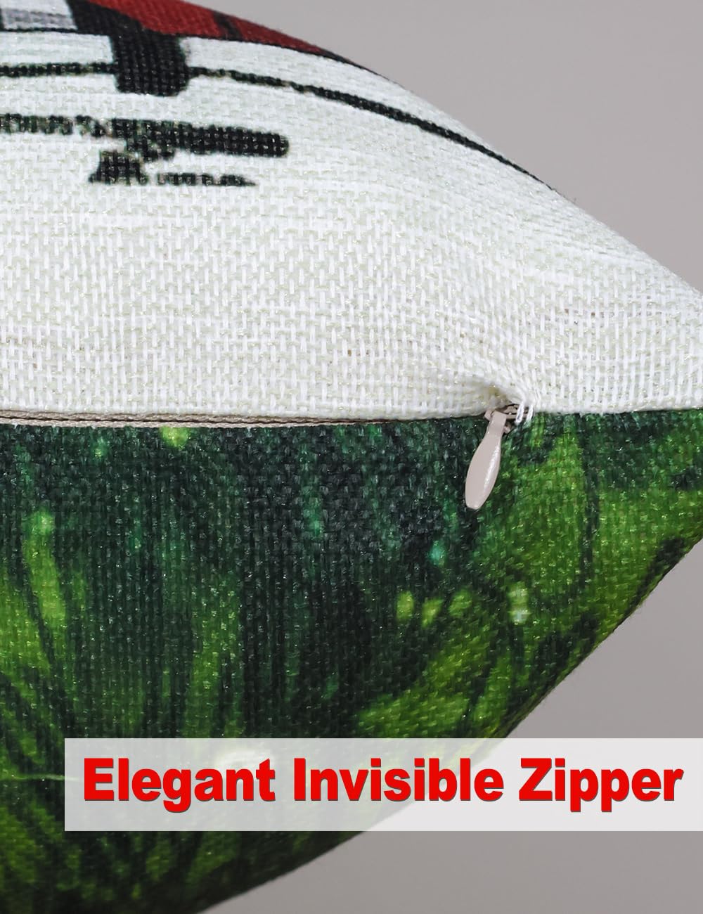 Multiwins Double-Sided Print Christmas Pillow Covers Set of 4, 18" x 18", 8 Cute Christmas Decor Patterns, Perfect for Home Decor multiwins