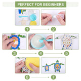 WEBEEDY 2 Set DIY Sea Turtle Mosaic Kit Wall Art Turtle DIY Craft Kit for Adults Patio Yard Pool and Garden Christmas Decor Crafts Gift for Fun Home Activities WEBEEDY