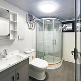 Tiny House Prefab Tiny Home for Sale, 2 Bedrooms Container House with Bathroom and Kitchen, Modular Prefab Home, Expandable Tiny Homes to Live in for Adults Generic