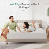 Novilla King Mattress, 12 Inch Foam Mattress in a Box, High Density Base Foam for a Cozy Sleep, Pressure Relief, Medium Plush King Size, Reversible Novilla