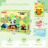 AWNOGKUE Air Dry Clay for Kids，12 Boxs Modeling Clay Kit with 5 Sculpting Tools, Safe Non-Toxic Model Magic Clay, DIY Art and Crafts Toy Gift, Party Home Favors for Boys, Girls, Toddler AWNOGKUE