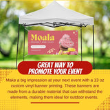 Personalized Custom Vinyl Banner Printing Indoor or Outdoor use Printed Business Event Birthday Party Large Custom Vinyl Banner for Party Decoration Factory of Stickers
