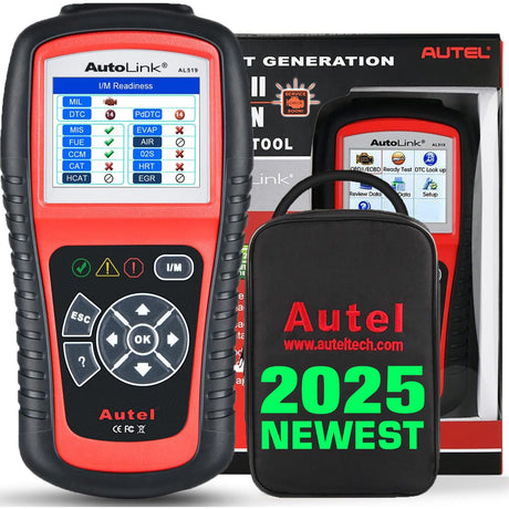 Autel AutoLink AL519 OBD2 Scanner Enhanced Mode 6 Car Diagnostic Tool Check Engine Code Reader CAN Scan Tool, Advanced Ver. of AL319 Autel