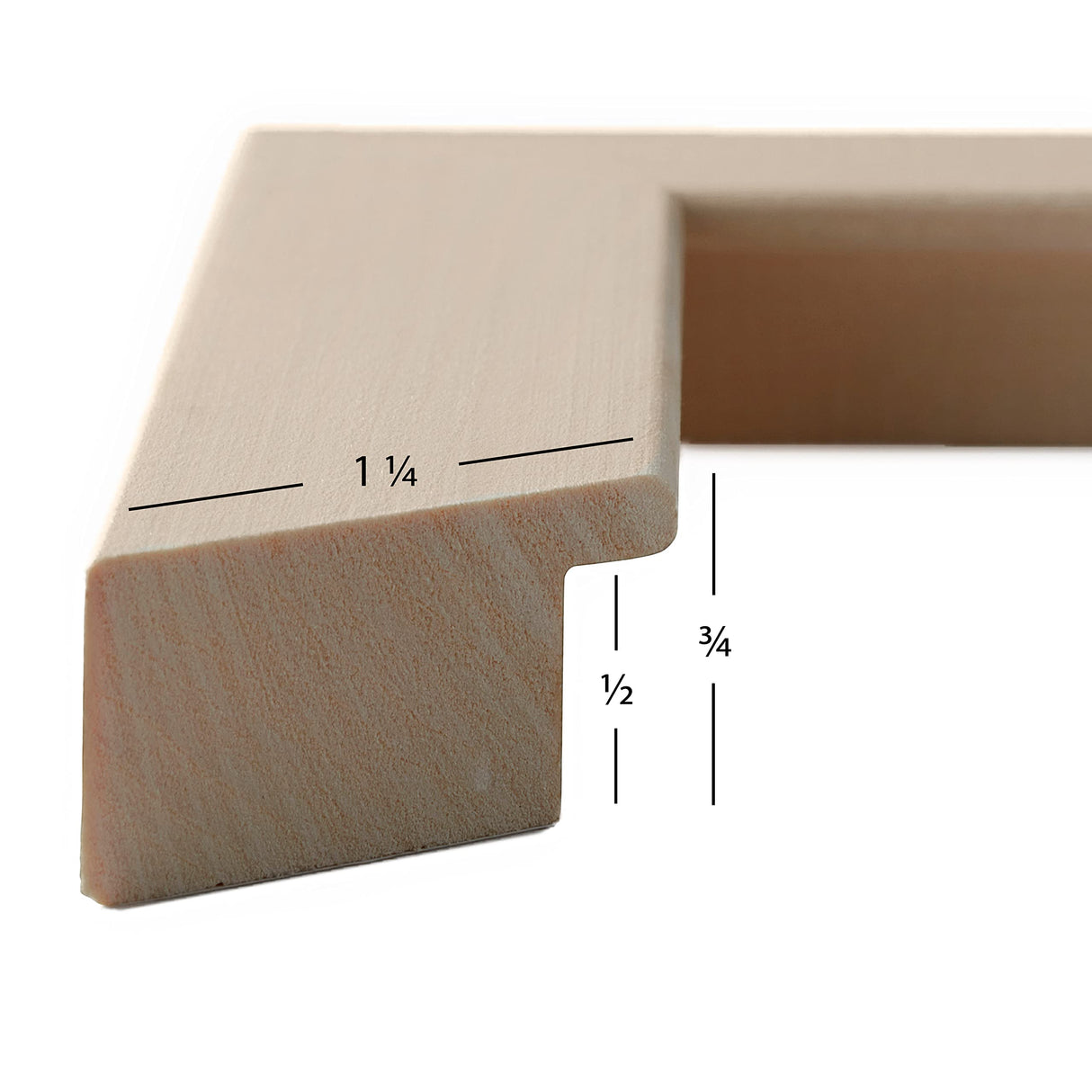 Craig Frames DIY Unfinished Wood Picture Frame, 24 x 36 Inch, Natural Craig Frames