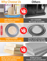 360 Display Rotating Bookshelf Tower,Rotating Bookshelf for Kids&Adults,3 Tier Rotating Stackable Shelves for Small Space,Solid Wood Narrow Bookcase Organizer for Kids Room,Bedroom,Living Room Feuusec