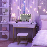 KAI-ROAD Small Makeup Vanity Desk no Mirror - Modern White Vanity Table with Wood Drawers, Padded Stool, Charging Station & Foldable Countertop, Small Computer Desk Home Office Desk for Bedroom KAI-ROAD