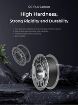 Creality Carbon Fiber Filament 1.75mm, 3D Printer Filament, 1kg (2.2lbs) Spool, No Warp Enhanced Toughness, ±0.03mm Accuracy Printing Filament, for K1C/ K1 Max & More (Carbon Fiber) Creality