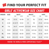 Hanes Girls Ecosmart Crewneck Sweatshirt, Soft Midweight Fleece For Pullover Sweater, White, Medium US Hanes