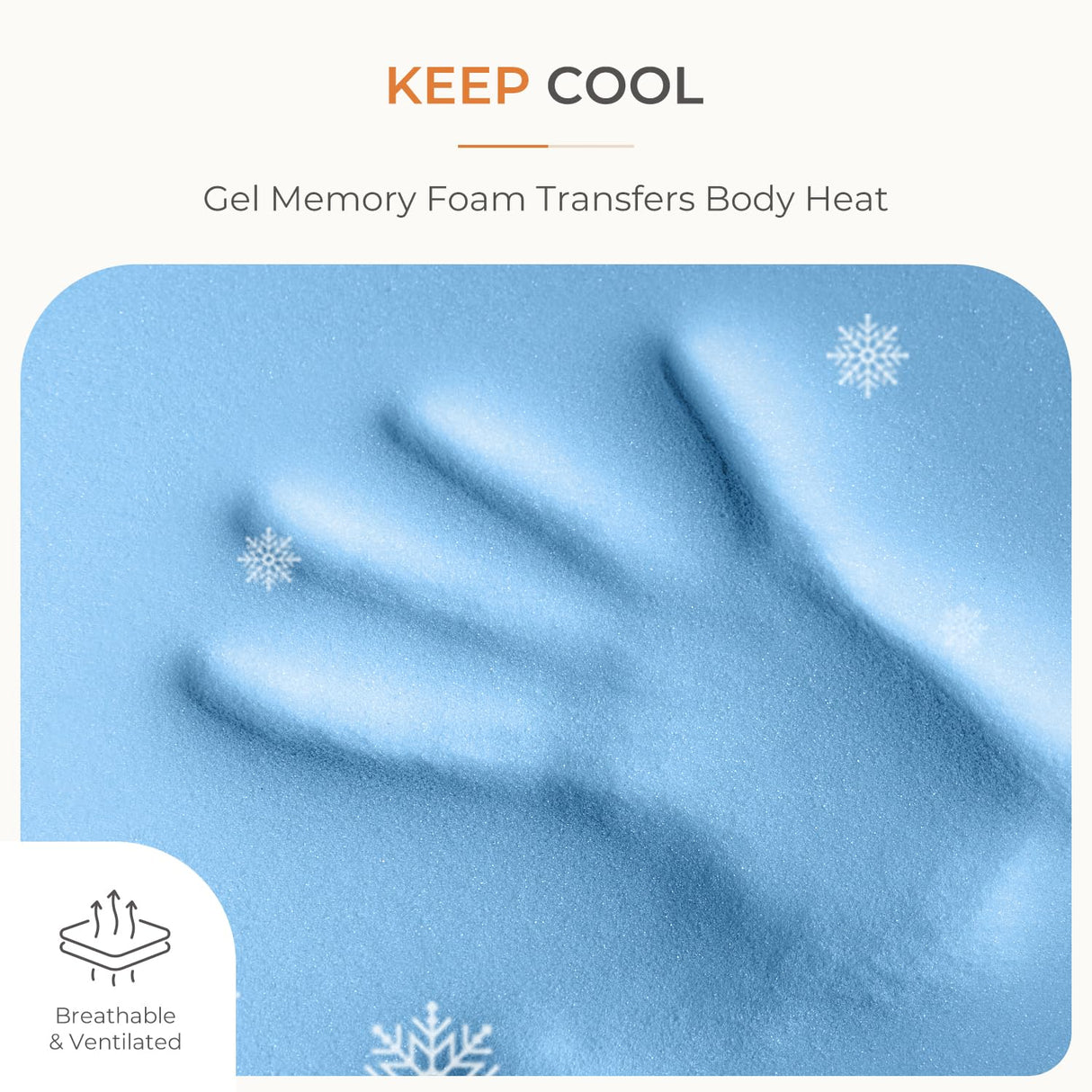 Sweetnight King Mattress, 10 Inch Memory Foam Mattress in a Box for Comfy Sleep and Pressure Relief, Flippable King Size Mattress, CertiPUR-US Certified Sweetnight