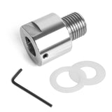 BMWOOD 1x8"TPI Female to 1-1/4"x8TPI Male Thread Adaptor, Woodworking Lathe Headstock Spindle Adaptor with Two Nylon Washers. BMWOOD