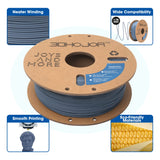 3DHoJor Matte PLA Filament 1.75mm, 1kg, Grey, 1.75mm Diameter, 2.2lbs Display Weight 3DHoJor