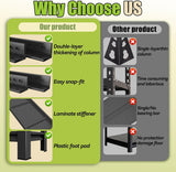 Notmise Book Shelf 6-Tier Tall Bookshelves Metal, Industrial Adjustable Storage Black, Easy to Assemble for Bedroom (78" H * 39.3" W * 15.7" D) Notmise