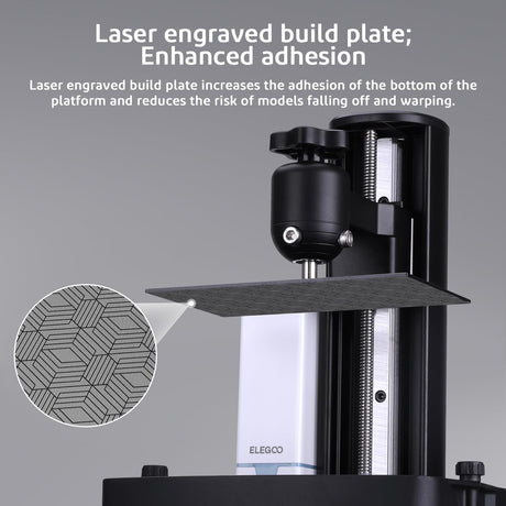ELEGOO Mars 4 MSLA Resin 3D Printer with 7-Inch 9K Monochrome LCD, Original Air Purifier and Voxeldance Tango Slicing Software, Printing Size of 6.04x3.06x6.89 Inches ELEGOO