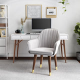 ALAMHI Wood Furniture Legs 16 inch - Coffee Table Legs - Mid Century Feet Replacement for Legs for Table - Coffee Table, Desk, Chair, Dresser, Ottoman, Cabinet, bench legs, Etc. Brown ALAMHI